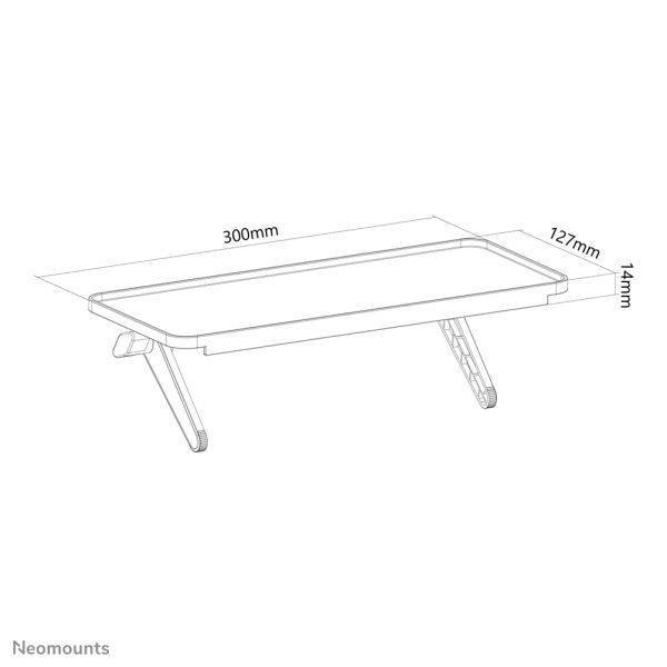 Neomounts multimedia steun (AWL28-220BL1)