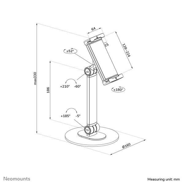 Neomounts tablet stand (DS15-540WH1)