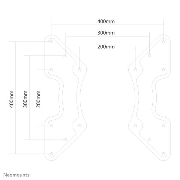 Neomounts vesa adapter (FPMA-VESA440)