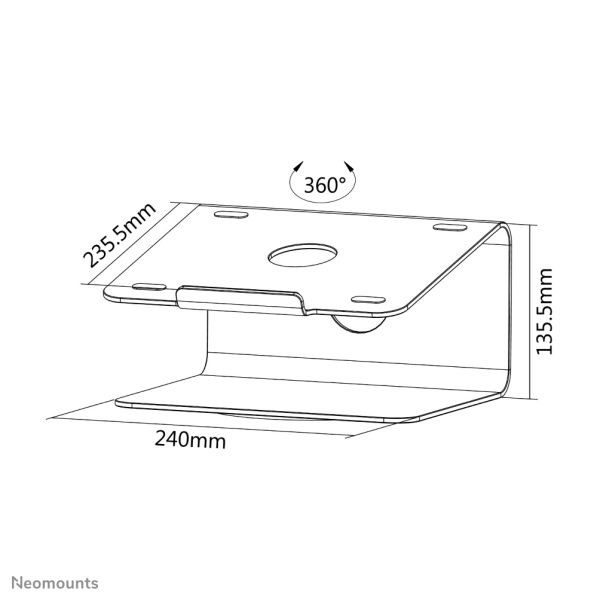 Neomounts laptop stand (NSLS050)