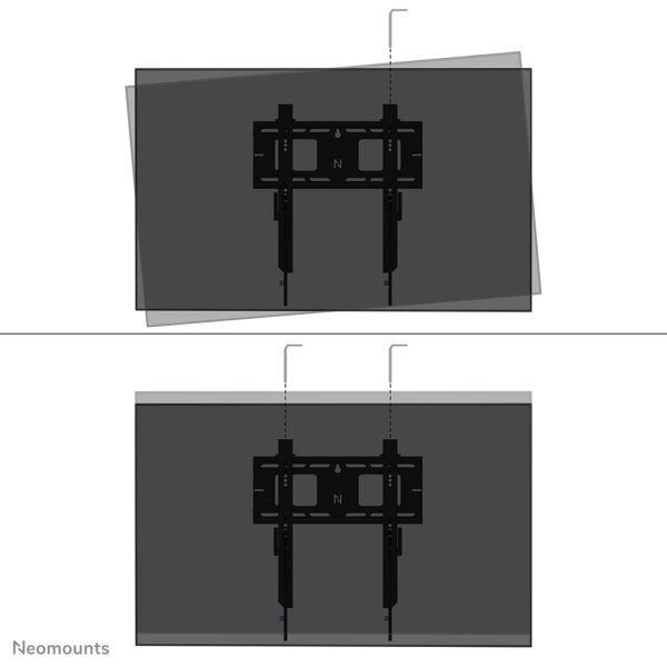 Neomounts heavy duty tv wandsteun (WL30-750BL14)