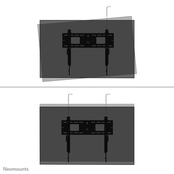 Neomounts heavy duty tv wandsteun (WL30-750BL16)