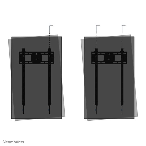 Neomounts heavy duty tv wandsteun (WL30-750BL18P)