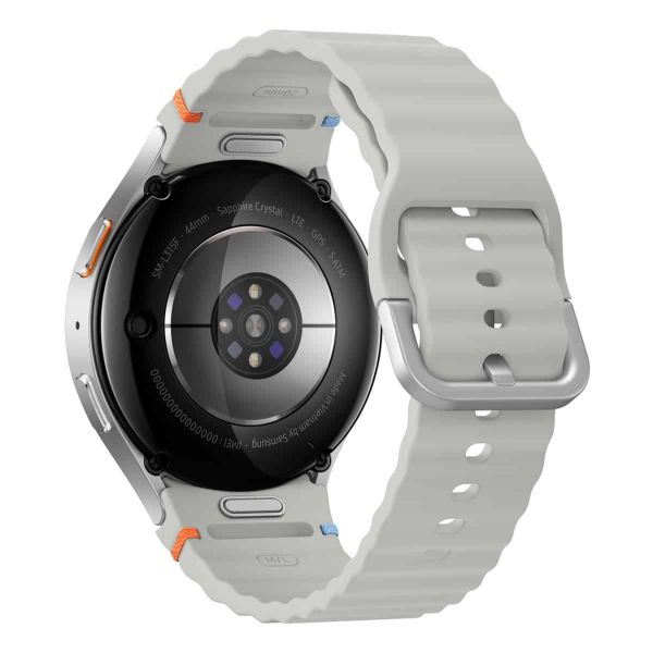 Samsung Galaxy Watch7 3,81 cm (1.5") AMOLED 44 mm Digitaal 480 x 480 Pixels Touchscreen 4G Zilver Wifi GPS (SM-L315FZSAEUE)
