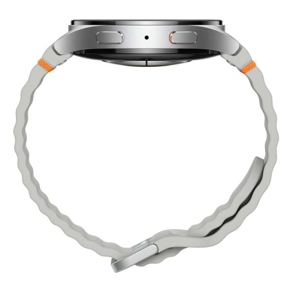 Samsung Galaxy Watch7 3,81 cm (1.5") AMOLED 44 mm Digitaal 480 x 480 Pixels Touchscreen 4G Zilver Wifi GPS (SM-L315FZSAEUE)