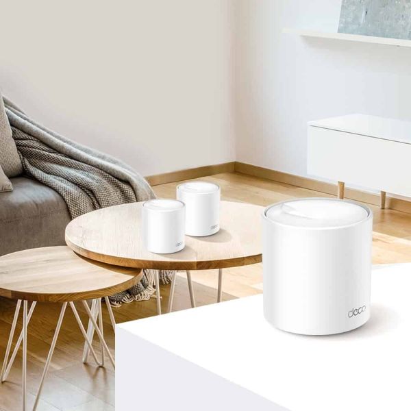 TP-Link Deco X60 Dual-band (2.4 GHz / 5 GHz) Wi-Fi 6 (802.11ax) Wit 2 Intern (DECOX60-2P)