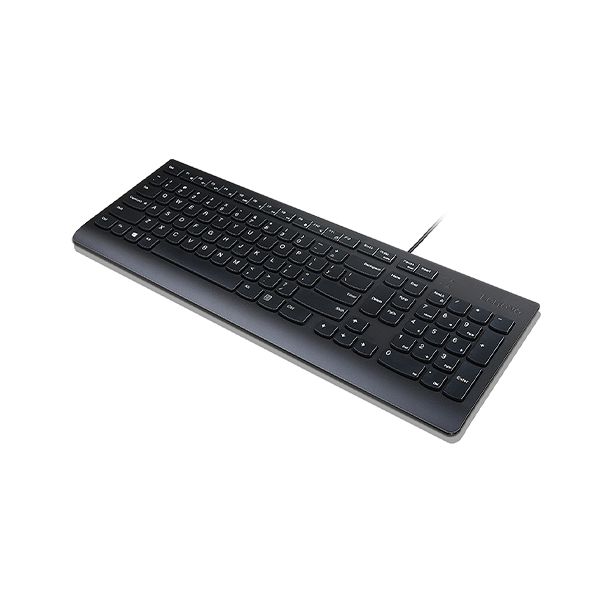 Lenovo Essential toetsenbord Universeel USB QWERTY Amerikaans Engels Zwart (4Y41R64672)