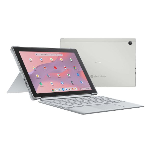 ASUS Chromebook CM30 Detachable CL3001DM2A-R70266 ARM Cortex Kompanio 520 26,7 cm (10.5") Touchscreen WUXGA 8 GB LPDDR4x-SDRAM 64 GB eMMC Wi-Fi 6 (802.11ax) ChromeOS Zilver (90NX0781-M00CZ0)