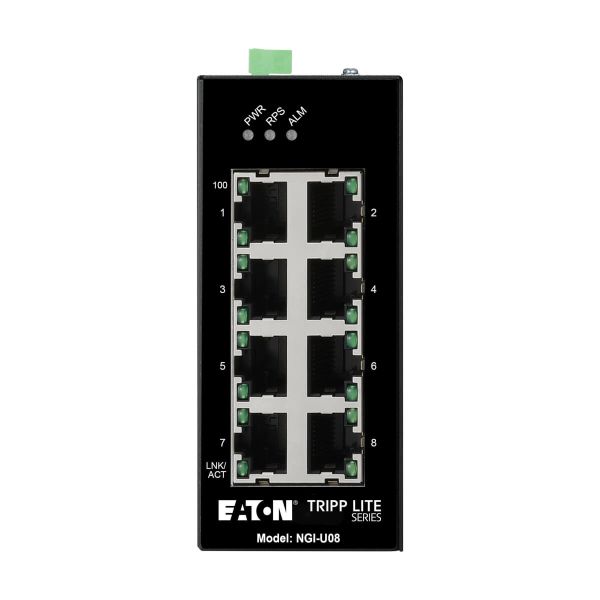 Tripp Lite NGI-U08 netwerk-switch Unmanaged Gigabit Ethernet (10/100/1000) Zwart (NGI-U08)