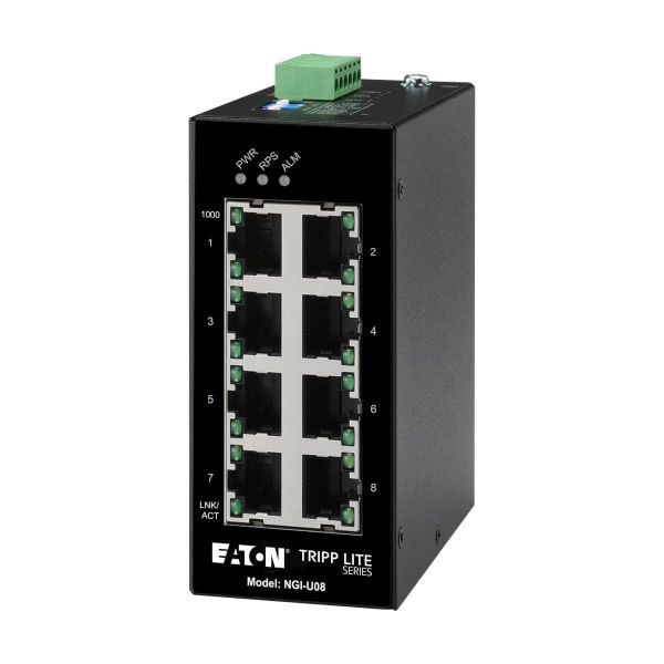 Tripp Lite NGI-U08 netwerk-switch Unmanaged Gigabit Ethernet (10/100/1000) Zwart (NGI-U08) Tripp Lite NGI-U08 netwerk-switch Unmanaged Gigabit Ethernet (10/100/1000) Zwart (NGI-U08)