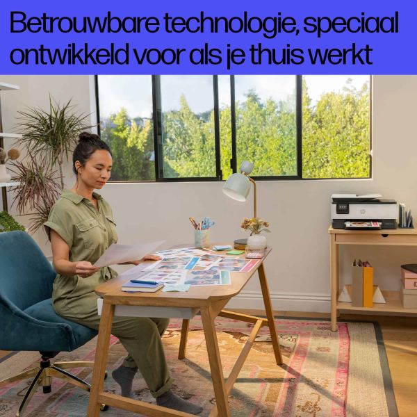 HP OfficeJet Pro 8134e Draadloos All-in-One Kleur Printer, Instant Ink; Dubbelzijdig printen (40Q46B)