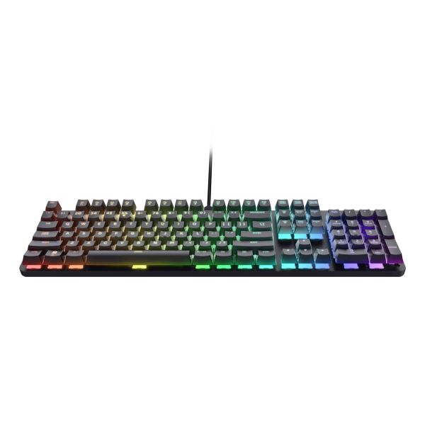Trust GXT 871 Zora toetsenbord Gamen USB Duits Zwart (25678)