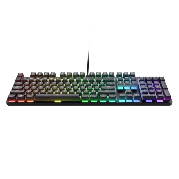 Trust GXT 871 Zora toetsenbord Gamen USB Duits Zwart (25678)