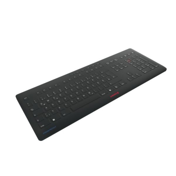 CHERRY Stream toetsenbord Universeel RF draadloos + USB QWERTY Engels Zwart (JK-8552EU-2)