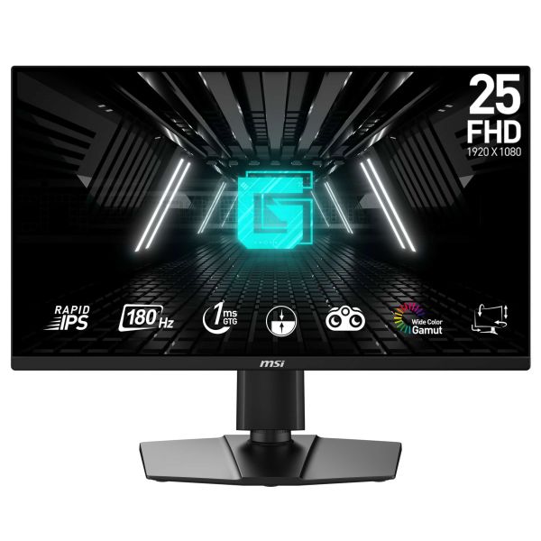 MSI G255PF E2 computer monitor 62,2 cm (24.5") 1920 x 1080 Pixels Full HD LCD Zwart (G255PF E2)