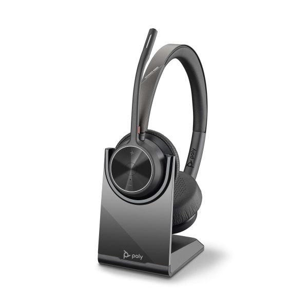 POLY Voyager 4320 UC Headset Draadloos Hoofdband Kantoor/callcenter USB Type-C Bluetooth Oplaadhouder Zwart (218479-01) POLY Voyager 4320 UC Headset Draadloos Hoofdband Kantoor/callcenter USB Type-C Bluetooth Oplaadhouder Zwart (218479-01)