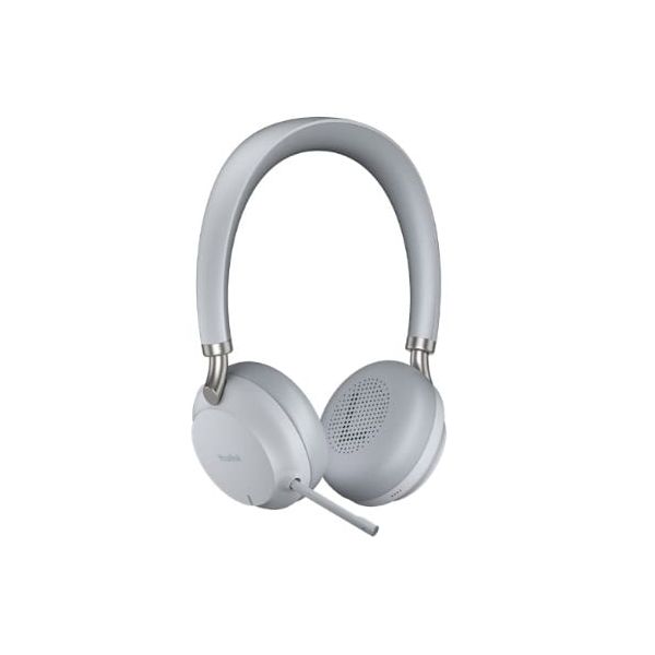 Yealink BH72 Headset Bedraad en draadloos Hoofdband Oproepen/muziek USB Type-A Bluetooth Oplaadhouder Licht Grijs (1208615)