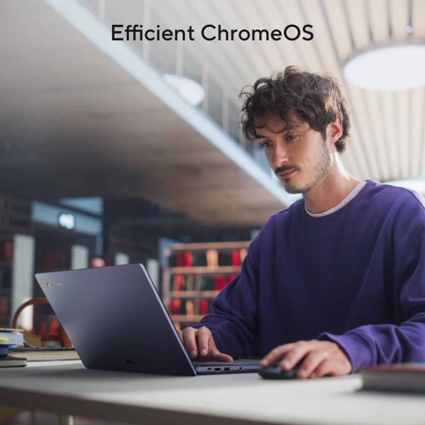 ASUS Chromebook CB1405CKA-NK0243 Intel® Celeron® N N4500 35,6 cm (14") Full HD 8 GB LPDDR4x-SDRAM 64 GB eMMC Wi-Fi 6 (802.11ax) ChromeOS US International Blauw (90NX08M1-M00870)