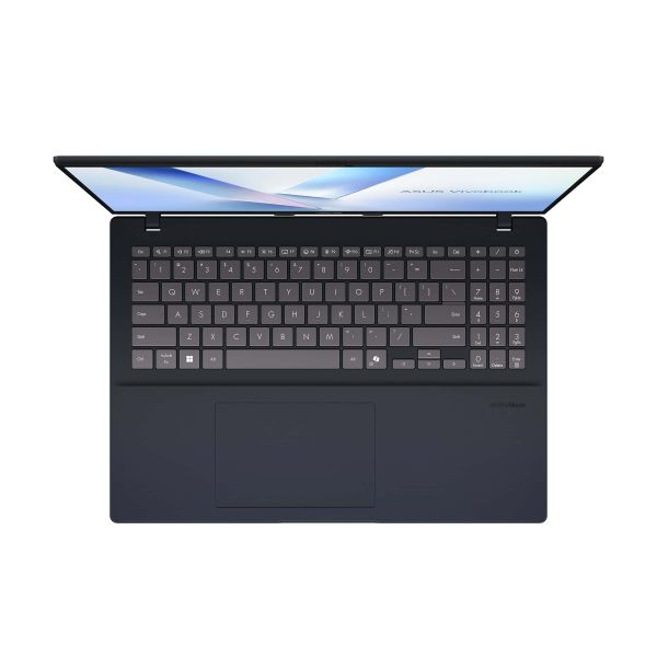 ASUS Vivobook 16 M1607KA-MB043W AMD Ryzen AI 7 340 Laptop 40,6 cm (16") WUXGA 16 GB DDR5-SDRAM 512 GB SSD Wi-Fi 6 (802.11ax) Windows 11 Home Belgisch Blauw, Zilver (90NB15F1-M006F0)