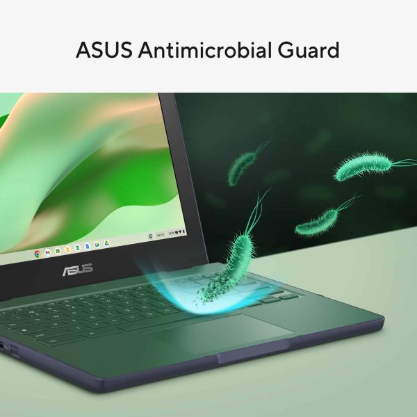 ASUS Chromebook CR11 CR1104CTA-N00066 Intel® N N150 29,5 cm (11.6") HD 4 GB LPDDR5-SDRAM 32 GB eMMC Wi-Fi 6 (802.11ax) ChromeOS US International Grijs (90NX08X1-M00240)