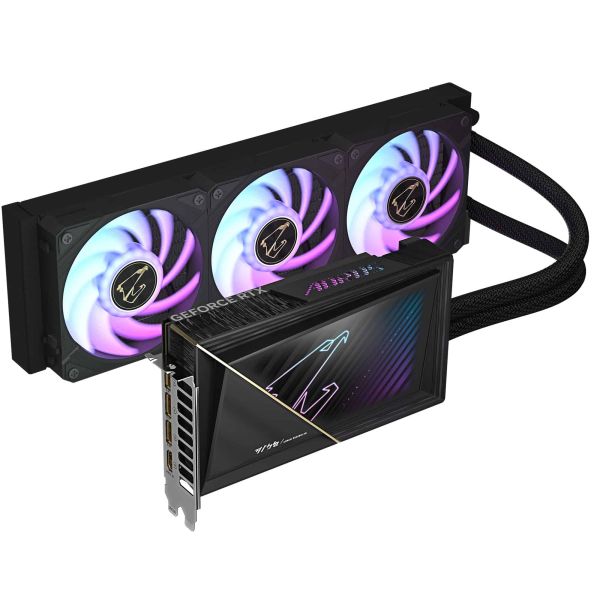 GIGABYTE AORUS GeForce RTX 5080 XTREME WATERFORCE 16G NVIDIA 16 GB GDDR7 (GV-N5080AORUSX W-16GD)