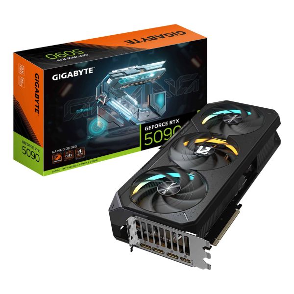 GIGABYTE GeForce RTX 5090 GAMING OC 32G NVIDIA 32 GB GDDR7 (GV-N5090GAMING OC-32GD)  GIGABYTE GeForce RTX 5090 GAMING OC 32G NVIDIA 32 GB GDDR7 (GV-N5090GAMING OC-32GD)