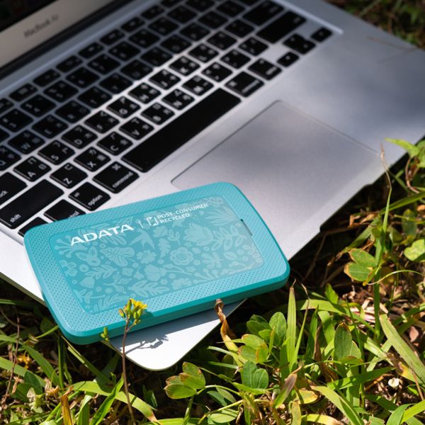 ADATA HC300 Eco externe harde schijf 1 TB 3.2 Gen 1 (3.1 Gen 1) Groen (AHC300E-1TU31-CGN)