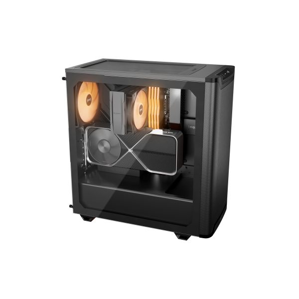 be quiet! Pure Base 501 DX Black Midi Tower Zwart (BGW76)