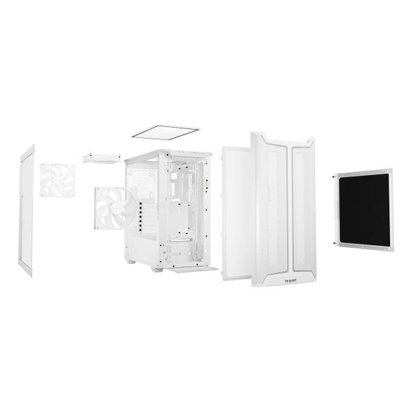 be quiet! Pure Base 501 DX White Midi Tower Wit (BGW77)