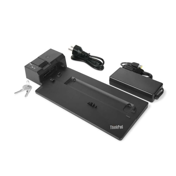 Lenovo 40AG0090DK laptop dock & poortreplicator Docking Zwart (40AG0090DK)