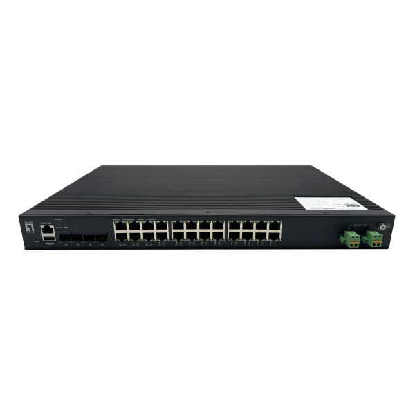 LevelOne IXP-2871 netwerk-switch Managed L2+ Gigabit Ethernet (10/100/1000) Power over Ethernet (PoE) Zwart (IXP-2871) LevelOne IXP-2871 netwerk-switch Managed L2+ Gigabit Ethernet (10/100/1000) Power over Ethernet (PoE) Zwart (IXP-2871)