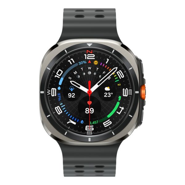 Samsung Galaxy Watch Ultra 3,81 cm (1.5") AMOLED 47 mm Digitaal 480 x 480 Pixels Touchscreen 4G Zilver Wifi GPS (SM-L705FZTAEUE)