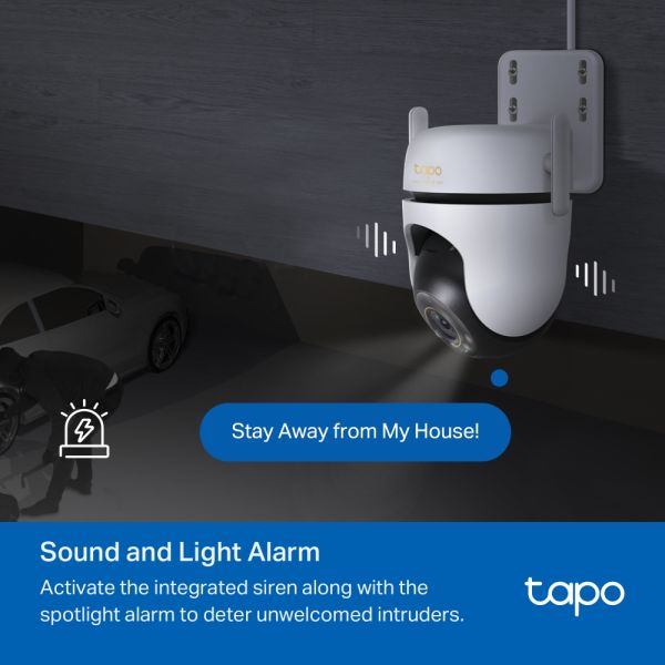 TP-Link TAPO C530WS bewakingscamera Torentje IP-beveiligingscamera Buiten 2880 x 1620 Pixels Muur (TAPO C530WS)