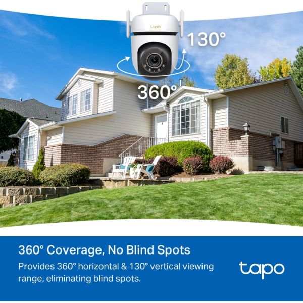 TP-Link TAPO C530WS bewakingscamera Turret IP-beveiligingscamera Buiten 2880 x 1620 Pixels Muur (TAPO C530WS)