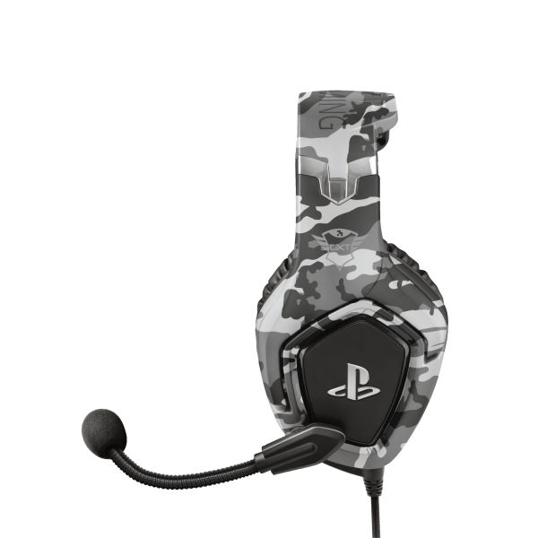 Trust GXT 488 Forze PS4 Headset Bedraad Hoofdband Gamen Zwart, Grijs (23531)