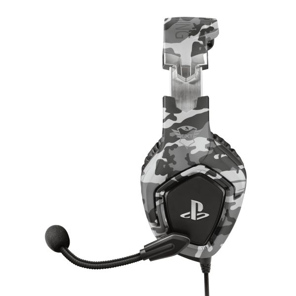 Trust GXT 488 Forze PS4 Headset Bedraad Hoofdband Gamen Zwart, Grijs (23531)