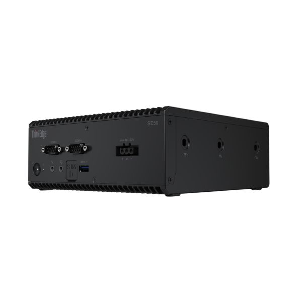 Lenovo ThinkEdge SE50 Intel® Core™ i5 i5-8365UE 8 GB DDR4-SDRAM 128 GB SSD Windows 10 IoT Enterprise Mini PC Zwart (11RJ002UGE)