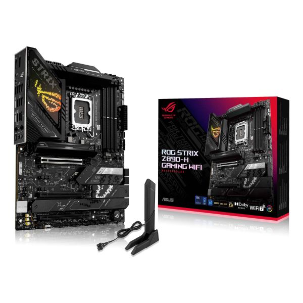 ASUS ROG STRIX Z890-H GAMING WIFI Intel Z890 LGA 1851 (Socket V1) ATX (90MB1K20-M0EAY0)