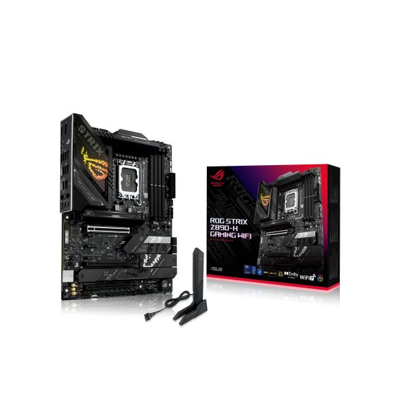 ASUS ROG STRIX Z890-H GAMING WIFI Intel Z890 LGA 1851 (Socket V1) ATX (90MB1K20-M0EAY0)