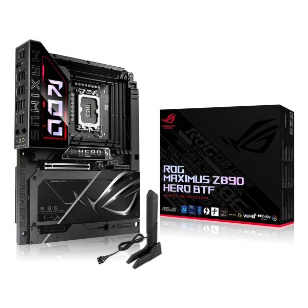 ASUS ROG MAXIMUS Z890 HERO BTF Intel Z890 LGA 1851 (Socket V1) ATX (90MB1KG0-M0EAY0)