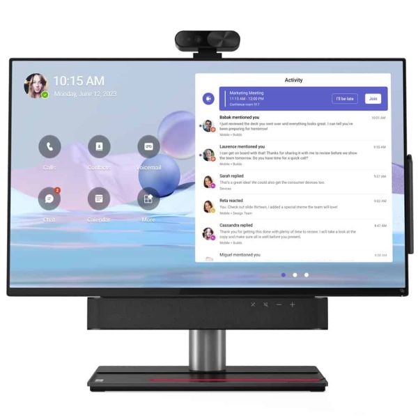 Lenovo ThinkSmart View Plus video conferencing systeem Ethernet LAN Gepersonaliseerde videovergaderingssysteem (12CN0002MB) Lenovo ThinkSmart View Plus video conferencing systeem Ethernet LAN Gepersonaliseerde videovergaderingssysteem (12CN0002MB)