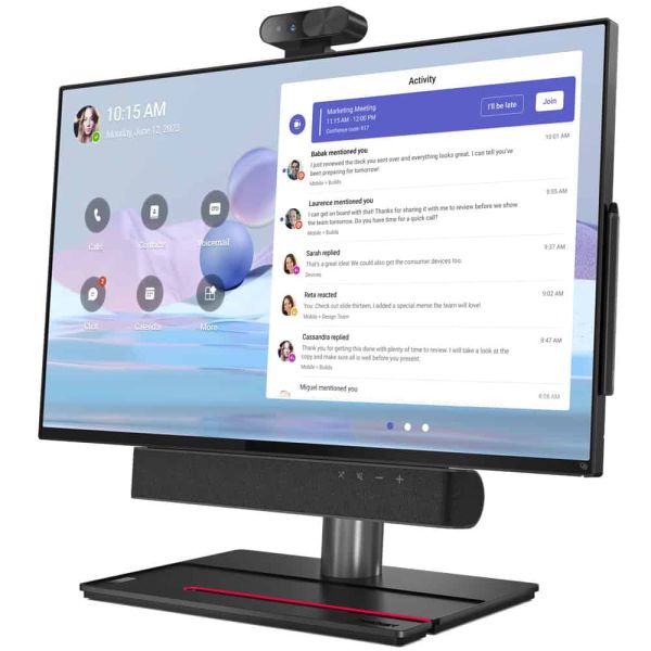 Lenovo ThinkSmart View Plus video conferencing systeem Ethernet LAN Gepersonaliseerde videovergaderingssysteem (12CN0002MB)