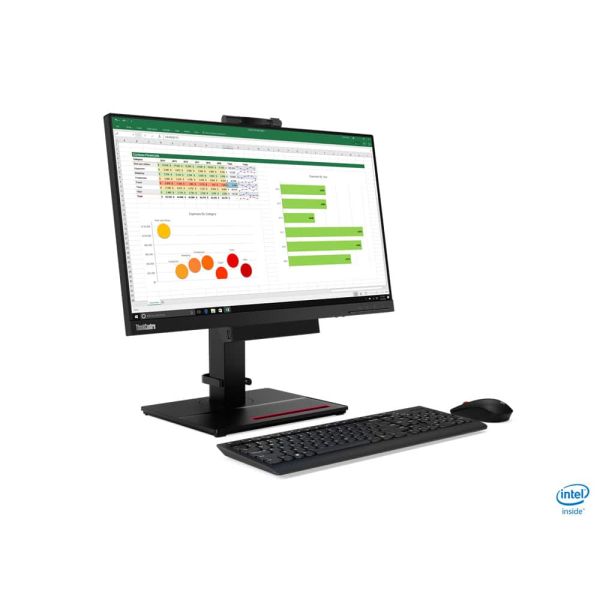 Lenovo ThinkCentre Tiny-In-One computer monitor 60,5 cm (23.8") 1920 x 1080 Pixels Full HD LED Zwart (12NAGAT1EU)