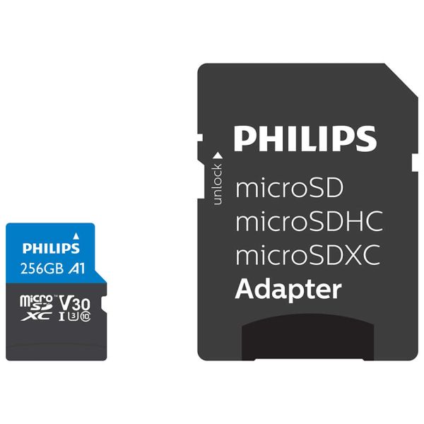 Philips FM25MP65B/00 flashgeheugen 256 GB MicroSDXC UHS-I Klasse 3 (FM25MP65B/00) Philips FM25MP65B/00 flashgeheugen 256 GB MicroSDXC UHS-I Klasse 3 (FM25MP65B/00)