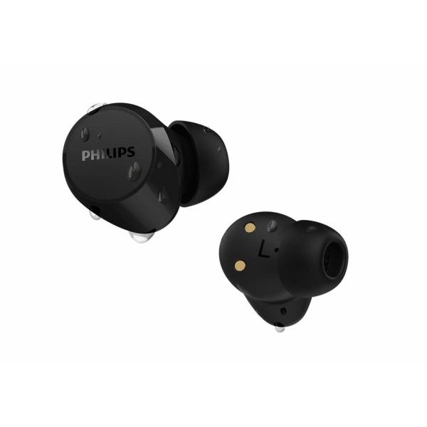 Philips TAT1209BK/00 hoofdtelefoon/headset True Wireless Stereo (TWS) In-ear Oproepen/muziek Bluetooth Zwart (TAT1209BK/00)