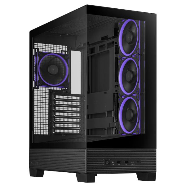 ASUS A31 Plus TG ARGB BLACK Midi Tower Zwart (90DC00R0-B19000)