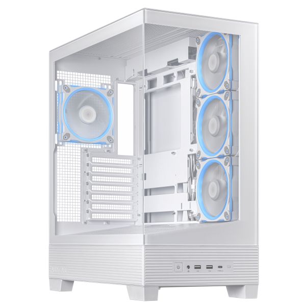 ASUS A31 Plus TG ARGB WHITE Midi Tower Wit (90DC00R3-B19000)