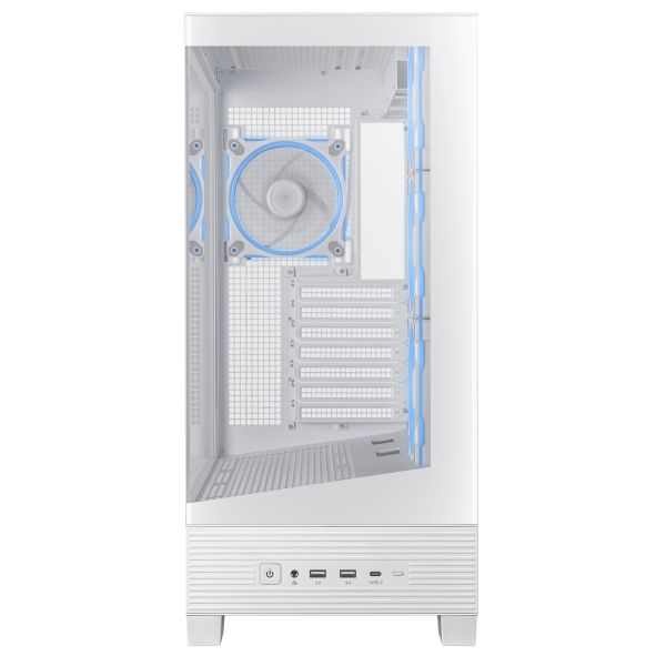ASUS A31 Plus TG ARGB WHITE Midi Tower Wit (90DC00R3-B19000) ASUS A31 Plus TG ARGB WHITE Midi Tower Wit (90DC00R3-B19000)