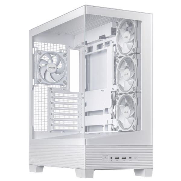 ASUS A31 Plus TG ARGB WHITE Midi Tower Wit (90DC00R3-B19000)
