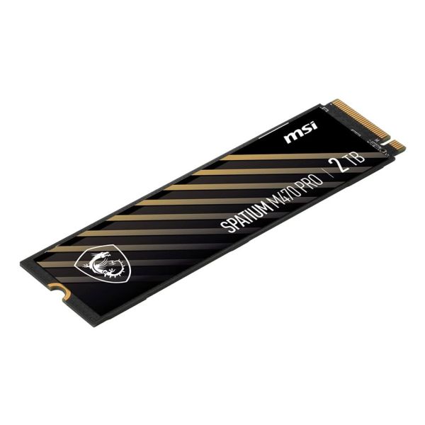 MSI SPATIUM M470 PRO PCIe 4.0 NVMe M.2 2 TB PCI Express 4.0 3D NAND (S78-440Q990-P83)